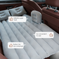 🛏️50% RABATT NU!! 🚗 Uppblåsbar luftmadrass för bilen – mjuk och stödjande, komplett set med pump och kuddar 🌙✨
