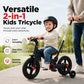 📢📢 50% REA !! ⏰ 4-i-1 Omvandlingsbar Barncykel – Balanscykel, Barnvagn & Trehjuling – Växer med Ditt Barn från 10 Månader till 4 År 🚲✨