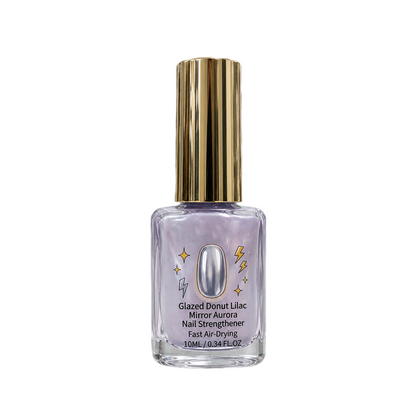 💜 50 % RABATT NU! ✨ Lila glansig spegelnegelförstärkare – stärker svaga naglar, snabbtorkande & långvarig glans – perfekt för nagelvård hemma 💅