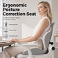 Ergonomisk minnesskumsdyna med ryggstöd