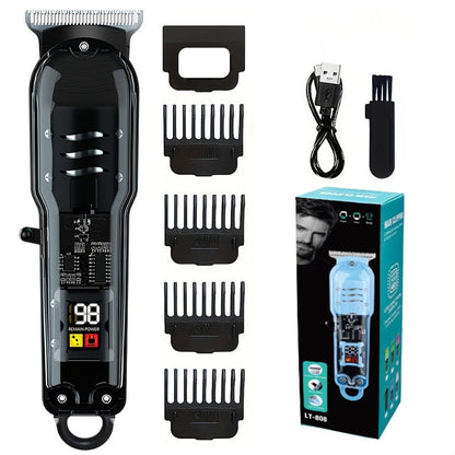 🔥🎁Nyhet 50 % RABATT🔥LCD-hårklippare med hög precision