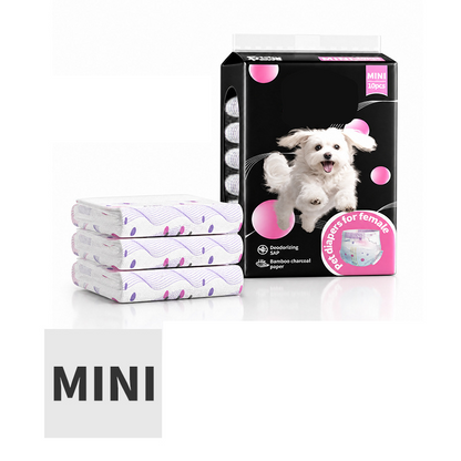 🐶 50 % RABATT NU! 💧 Ultrabsorberande engångsblöjor för husdjur – 7-lagers, bambukol & läckagesäker passform ✨