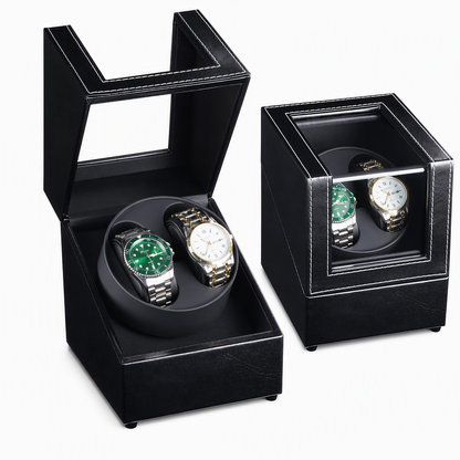 ⌚ 50 % RABATT NU! 🔄 Automatisk klockuppdragare – roterande förvaring, tyst motor & antimagnetisk – perfekt för mekaniska klockor hemma 🏠
