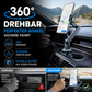 🚗 360° rotation för smartare förvaring i bilen – justerbar mugghållare som håller drycken nära till hands