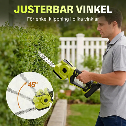 📢📢50% RABATT NU!! ⏰2-i-1 sladdlös häcksax och grässax