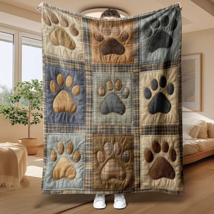 🔥50% RABATT NU! 🐾 Mjuk flanellfilt, mysig för soffa och säng under kalla höstkvällar ✨