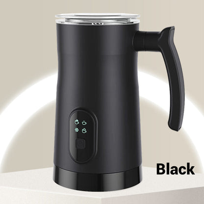 ☕ 50 % RABATT NU! 🥛 Elektrisk mjölkskummare – varmt och kallt skum, magnetisk visp och cafékvalitet – 400 W för latte, cappuccino och mer 🍶