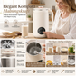 📢📢40% RABATT NU!! ⏰Automatisk sojamjölksmaskin för hushållsbruk och kraftfull mixer med 1500 ml kapacitet, filterfri, multifunktionell matberedare med 10 blad och innerfoder av 304 rostfritt stål