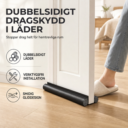 📢📢50% RABATT NU!! ⏰DIY slitstarkt lädertätningslist under dörr, dragstopp, vindtätt och insektsäkert tätningslist för botten av sovrumsdörr