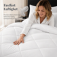 🛏️✨ 3-delat vadderat täckset med örngott – molnlik komfort, diamantkvistring och fukttålig mikrofiber 💤suitiifamily™