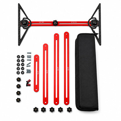📐 50% RABATT NU! 🔧 Multifunktionellt märk- och mätverktygsset för snickeri – aluminiumprofiler & komplett kit – perfekt för renovering och träbearbetning 🧰