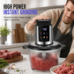 🥩 50 % RABATT NU! ⚙️ 3-i-1 elektrisk köttkvarn – 1000 W smart matberedare med digital timer & hastighetsreglering 🍳