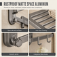 🚿50% rabatt!🧼Dubbel hopfällbar handdukshållare, sugmonterad aluminium för badrum, rostfri 🛁