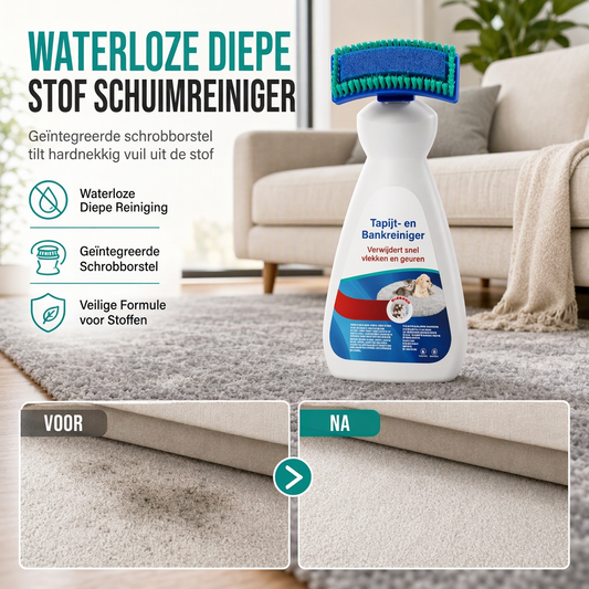 🥳HOT SALE🥳💞50 000+ SÅLDA! Vattenfri rengöring – Skum, borstapplikator & ingen genomblötning. Fläckar borta – beställ nu! ✅