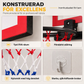 🏀 50 % RABATT NU! 🧒 Borrfri hopfällbar basketkorg för barn – tyst inomhuslek & skadefria väggar 🏠