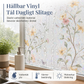 🌈 50 % RABATT NU! ☀️ Statisk fönsterfilm med magnoliamönster – förvandla solsken till levande regnbågar, limfri 🌸