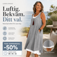 👗 50% RABATT NU! 🌸 Kvinnor Casual Lös Ärmlös Faux Tvådelad Tankklänning – Snygg & Andningsbar – Perfekt för Sommaren – Storlek S-3XL ☀️
